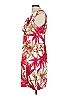 DressBarn Tropical White Cocktail Dress Size 12 - photo 5