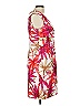 DressBarn Tropical White Cocktail Dress Size 12 - photo 4
