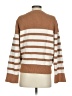 BEIGE BOTANY Stripes Brown Pullover Sweater Size S - photo 2