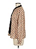 Unbranded 100% Polyester Polka Dots Tan Long Sleeve Blouse Size M - photo 5