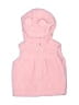 Carter's 100% Polyester Pink Faux Fur Vest 6-9 MO / 9 MO - photo 1