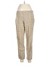 Theory Houndstooth Tan Casual Pants Size 8 - photo 1