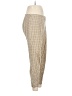 Theory Houndstooth Tan Casual Pants Size 8 - photo 4
