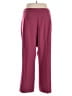 Marina Rinaldi Solid Burgundy Dress Pants Size 24 - photo 2