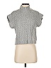 Pink Rose Gray Sweater Vest Size S - photo 1