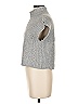 Pink Rose Gray Sweater Vest Size S - photo 5