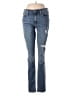 Gap Hearts Blue Jeans Size 28 waist - photo 1