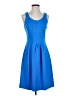 J.Crew Solid Blue Cocktail Dress Size 4 - photo 1