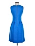 J.Crew Solid Blue Cocktail Dress Size 4 - photo 2