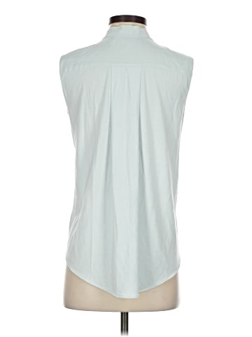 Elie Tahari Sleeveless Button-Down Shirt (view 2)