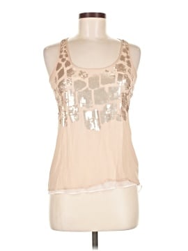 Mm Couture Sleeveless Silk Top
