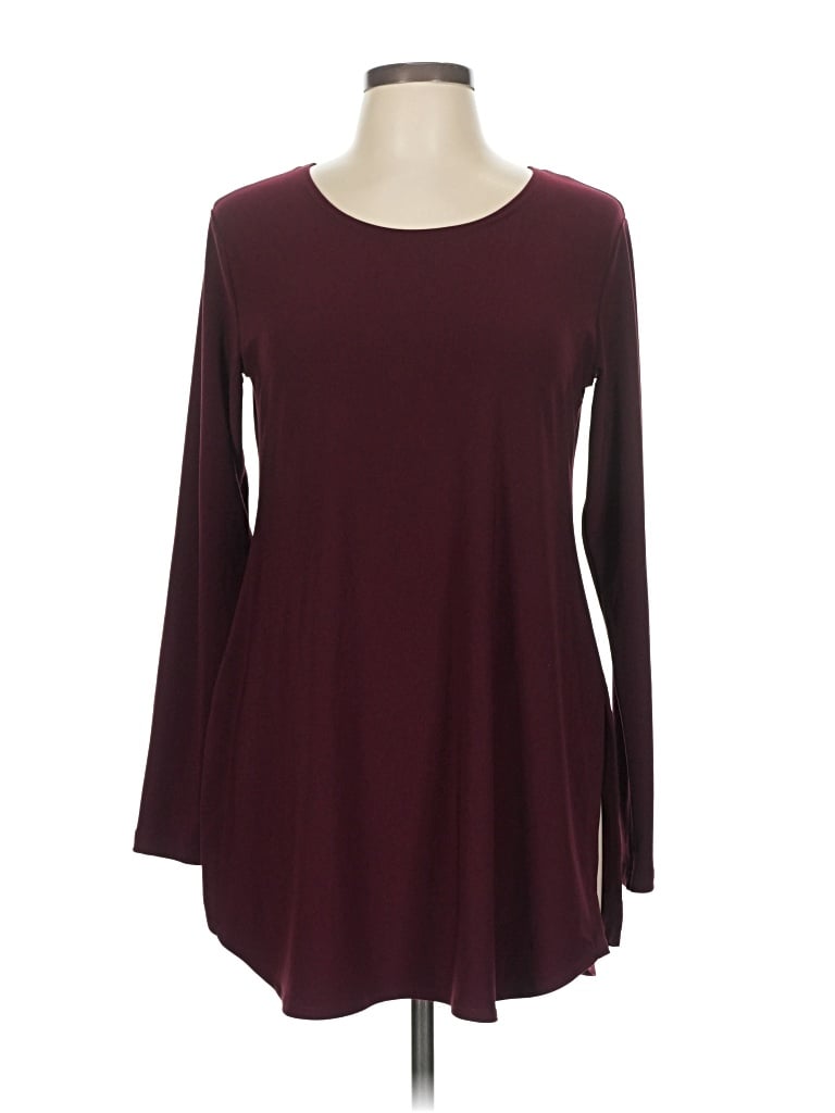 Pre-owned Sympli Casual Dress In Burgundy