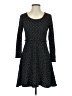 Max Studio Chevron-herringbone Black Casual Dress Size XS - photo 1