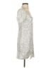 Caroline Constas Metallic Silver Cocktail Dress Size XS - photo 4