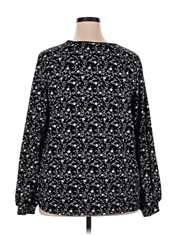 Bobeau Long Sleeve Blouse (view 2)