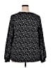 Bobeau Black Long Sleeve Blouse Size 2X - photo 2