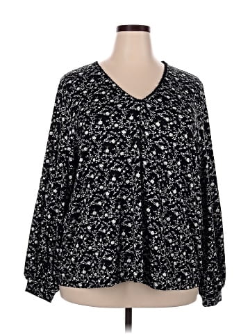 Bobeau Long Sleeve Blouse (view 1)