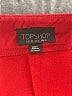 Topshop Solid Red Casual Skirt Size 6 - photo 4