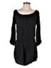 Don't Ask Why 100% Viscose Solid Black Romper One size - photo 1
