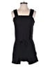 Madewell 100% Cotton Solid Black Romper Size XS - photo 1