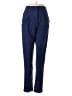 Papaya Solid Blue Casual Pants Size M - photo 1