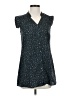 CAbi 100% Polyester Stars Teal Casual Dress Size XS - photo 1