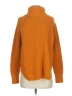 Silence and Noise Orange Turtleneck Sweater Size S - photo 1
