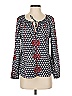 J.Crew 100% Cotton Blue Long Sleeve Blouse Size 4 - photo 1