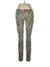 Current/Elliott Animal Print Gray Tan Jeans Size 30 waist - photo 1