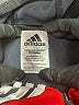 Adidas 100% Polyester Color Block Red Zip Up Hoodie 12-18 MO / 18 MO - photo 3