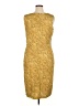 Escada Gold Cocktail Dress Size EU 46 / US 16 - photo 2