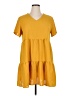 Unbranded Yellow Casual Dress Size XL - photo 1