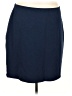 Roz & Ali Solid Blue Casual Skirt Size 3X - photo 1