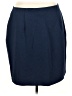 Roz & Ali Solid Blue Casual Skirt Size 3X - photo 2
