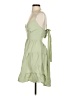 Shein 100% Polyester Solid Green Cocktail Dress Size 4 - photo 5