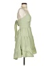 Shein 100% Polyester Solid Green Cocktail Dress Size 4 - photo 4