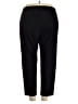 C.M. Shapes Solid Black Casual Pants Size 1X (petite) - photo 2