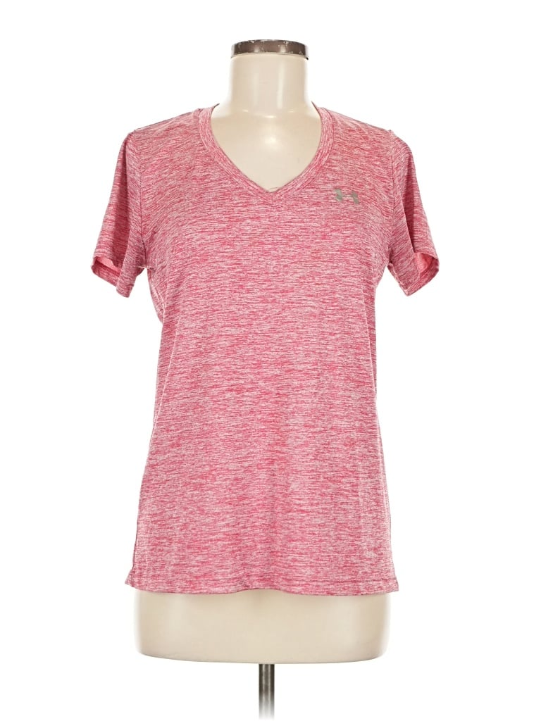 Pre-owned Under Armour Active T-shirt In Pink