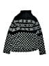 Lands' End 100% Polyester Argyle Black Blue Snow Jacket Size 12 - 10 - photo 1