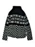 Lands' End 100% Polyester Argyle Black Blue Snow Jacket Size 12 - 10 - photo 2