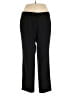 RENA LANGE Solid Black Dress Pants Size 16 - photo 1