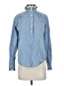 Joie 100% Cotton Blue Long Sleeve Button-Down Shirt Size XS - photo 1