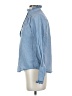 Joie 100% Cotton Blue Long Sleeve Button-Down Shirt Size XS - photo 5