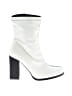 Nasty Gal Inc. White Black Boots Size 4 - photo 1