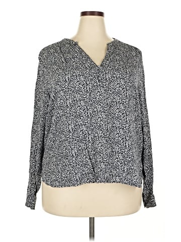 M&S Collection Long Sleeve Blouse (view 1)