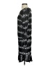 Mud Pie 100% Rayon Graphic Black Casual Dress Size S - photo 5