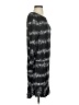 Mud Pie 100% Rayon Graphic Black Casual Dress Size S - photo 4