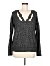 Hippie Love Gray Black Pullover Sweater Size M - photo 1