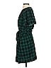 Draper James 100% Polyester Plaid Green Casual Dress Size XS - photo 5