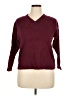Nine West Burgundy Pullover Sweater Size XL - photo 1